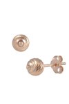 Earrings in 14ct rose gold