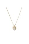 Necklace 14ct whitegold with Pearl