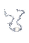 Silver Necklace  with  Diamond  by Hot Diamonds
