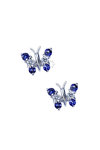 Earrings 18ct with Sapphires and Diamonds Muse Collection