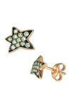 Earrings 18ct Rosegold with Diamonds