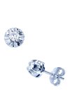Earrings 18ct Whitegold with Diamond by FaCaDoro