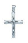 Cross made from 14ct White Gold by SAVVIDIS