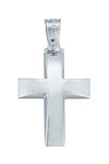 Βαπτιστικός σταυρός 14Κ Λευκόχρυσος TRIANTOS