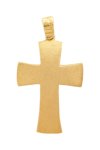 Βαπτιστικός σταυρός Διπλής Όψης 14Κ Χρυσό FaCaDoro