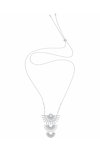 SWAROVSKI Compined Metal White Sparkling Dance Dial Up Neclace