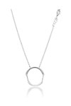 JCOU Chains Rhodium-Plated Sterling Silver Necklace