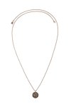 DKNY Large Token Logo Pendant Necklace