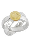 Ring Olympic 2004 18ct Gold with Silver 925 by Athens 2004 (No 54)
