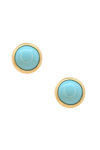 Earrings 9ct Gold with Zircon SAVVIDIS