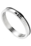 SECTOR Stainless Steel Ring with Crystal (No 23)