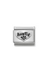 NOMINATION Link - Auntie with Stainless Steel, Silver 925 and Enamel