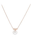 Necklace 14ct Rose Gold by SAVVIDIS with Pearl