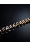 CHIARA FERRAGNI Chain 18ct Gold and Rhodium Plated Necklace with Zircon