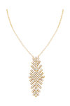 GO Golden Plated Necklace with Zircon