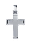 Βαπτιστικός σταυρός SAVVIDIS από λευκόχρυσo 14Κ