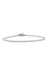 18ct White Gold Bracelet with Diamonds by FaCaDoro