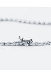18ct White Gold Bracelet with Diamonds by FaCaDoro