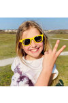 KOOLSUN Kids Sunglasses WAVE Empire Yellow 3-10 Years Old