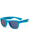 KOOLSUN Kids Sunglasses WAVE NEON BLUE 3-10 Years Old