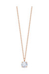 SOLEDOR Petra 14ct Rose Gold Necklace with Zircon
