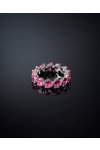 CHIARA FERRAGNI Infinity Love Rhodium Plated Ring with Zircons (No 16)