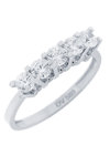 14ct White Gold Eternity Ring with Zircon by SAVVIDIS (No 56)