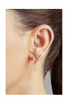 Σκουλαρίκια DOUKISSA NOMIKOU Love Stud Earrings Pave