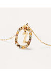 PDPAOLA Letters 2021 Letter Z Necklace made of 18ct-Gold-Plated Sterling Silver