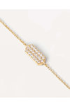 Βραχιόλι PDPAOLA Carry-Overs Icy Gold Bracelet από επιχρυσωμένο (18Κ) Ασήμι 925