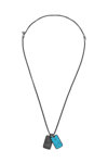 CERRUTI Monogram Stainless Steel Necklace