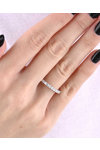 Δαχτυλίδι σειρέ SAVVIDIS από λευκόχρυσο 18Κ και διαμάντια (No 54)