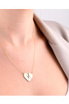 Necklace Big Love Mum in 14ct Gold by FOREVER I SEE LOVE SOLEDOR