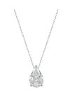 Necklace in 18K White Gold with Diamonds by SAVVIDIS