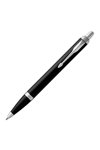 PARKER IM Essential Metallic Black CT Ballpoint Pen (Medium)