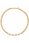 CHIARA FERRAGNI Cuoricino 18ct Gold Plated Necklace with Hearts