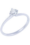 18ct White Gold Engagement Ring with Diamond by Savvidis (Νο 53)