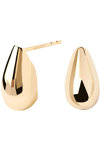 PDPAOLA Essentials 18ct-Gold-Plated Sterling Silver Earrings