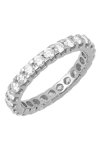 18ct White Gold Eternity Ring with Diamonds by SAVVIDIS (No 54)