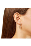 CHIARA FERRAGNI Croci 18ct Gold Plated Earrings with Zircons