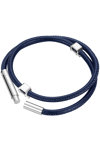 POLICE Pipe Stainless Steel and Leather Bracelet