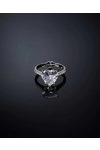 Δαχτυλίδι CHIARA FERRAGNI First Love από επιροδιωμένο κράμα μετάλλων με ζιργκόν (No 10)