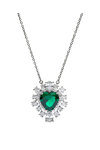 Κολιέ CHIARA FERRAGNI Emerald από επιροδιωμένο κράμα μετάλλων με ζιργκόν