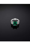 Δαχτυλίδι CHIARA FERRAGNI Emerald από επιροδιωμένο κράμα μετάλλων με ζιργκόν (No 12)