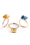 SOLEDOR 14ct Gold Ring with Citrine