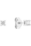 ESPRIT Purity Rhodium Plated Sterling Silver Earrings with Zircons