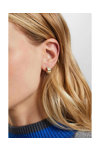 ESPRIT Linear 18ct Gold Plated Sterling Silver Hoop Earrings