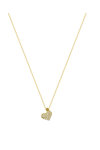 9ct Gold Necklace with Zircons by SAVVIDIS