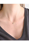 9ct Gold Necklace with Zircons by SAVVIDIS
