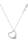 JCOU Wildheart Rhodium-Plated Sterling Silver Necklace